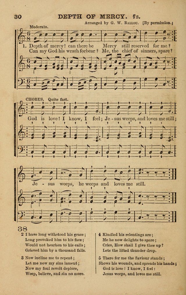 The Melodeon: a collection of hymns and tunes with original and selected music, adapted to all occiasions of social worship page 30