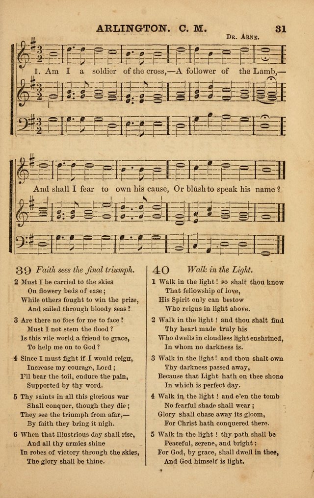 The Melodeon: a collection of hymns and tunes with original and selected music, adapted to all occiasions of social worship page 31