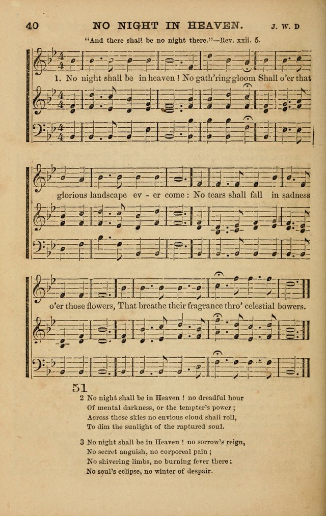The Melodeon: a collection of hymns and tunes with original and selected music, adapted to all occiasions of social worship page 40