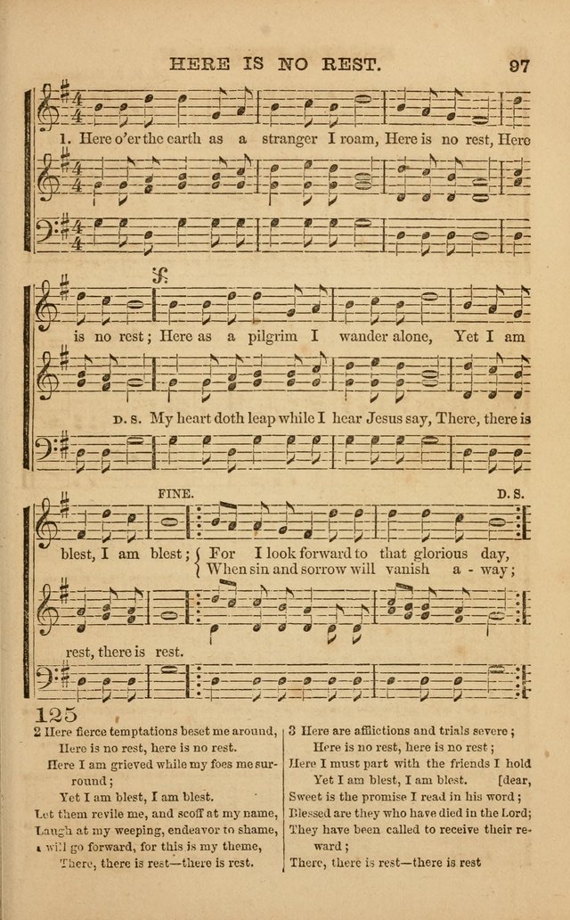 The Melodeon: a collection of hymns and tunes with original and selected music, adapted to all occiasions of social worship page 97