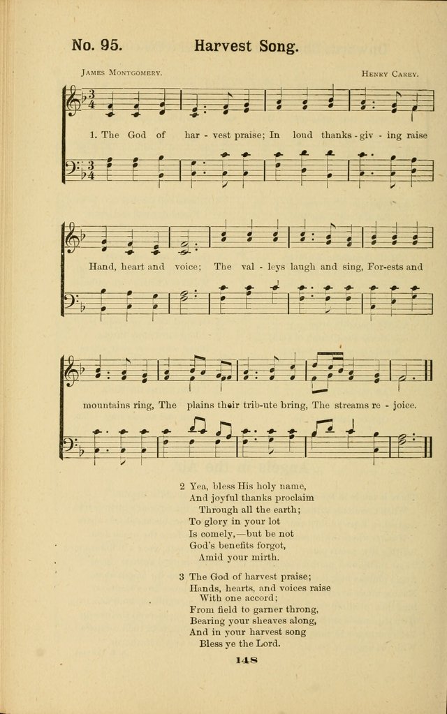 Melodies for Little People: containing also one hundred recitations for Sunday-schools, anniversary occasions, concerts, entertainments, and sociables, with songs adapted... page 148