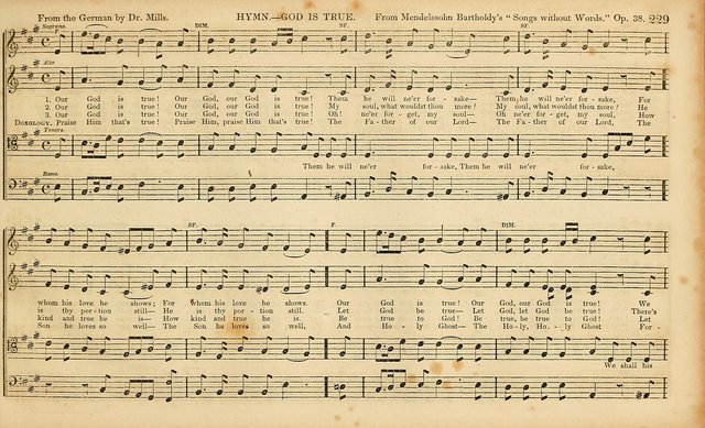 The Mozart Collection of Sacred Music: containing melodies, chorals, anthems and chants, harmonized in four parts; together with the celebrated Christus and Miserere by ZIngarelli page 229