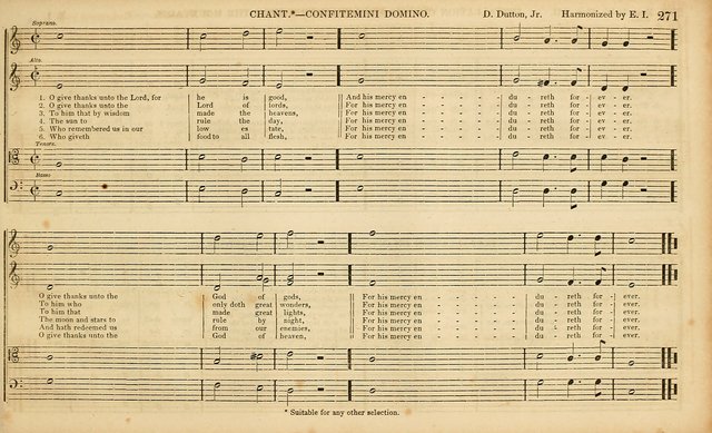 The Mozart Collection of Sacred Music: containing melodies, chorals, anthems and chants, harmonized in four parts; together with the celebrated Christus and Miserere by ZIngarelli page 271