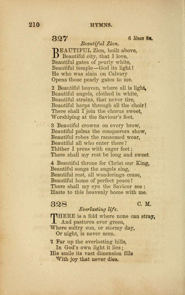 A Manual of Devotion and Hymns for the House of Refuge, City of New York page 288
