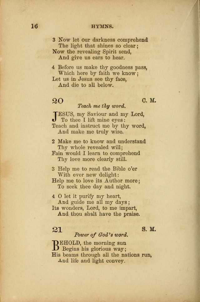 A Manual of Devotion and Hymns for the House of Refuge, City of New York page 90