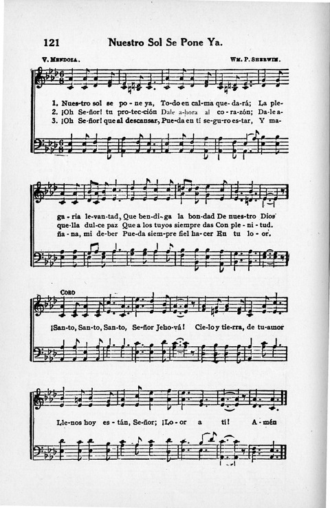 Melodias Evangelicas para el Uso de las Iglesias Evangelicas de Habla Española en Todo el Mundo page 127