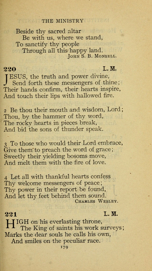 The Methodist Hymnal (Text only edition) page 179