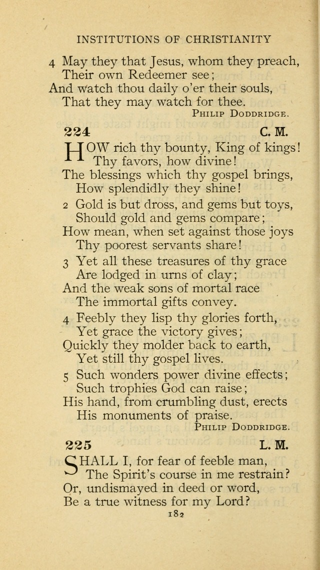 The Methodist Hymnal (Text only edition) page 182