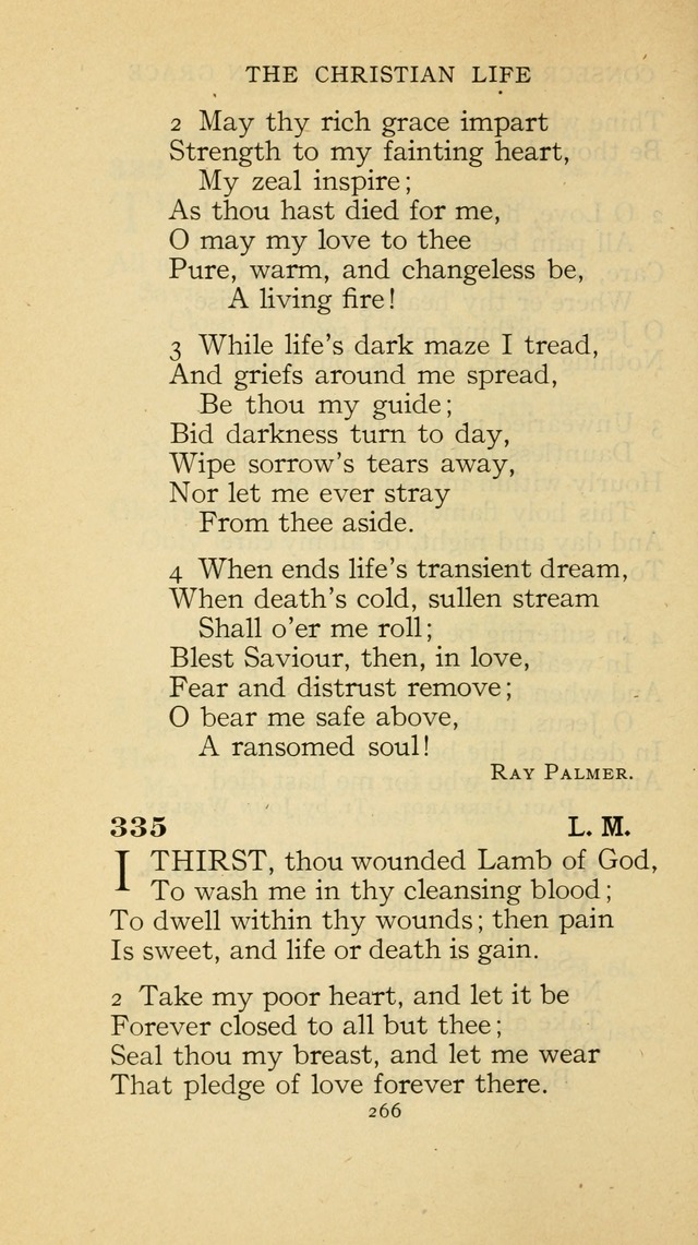 The Methodist Hymnal (Text only edition) page 266