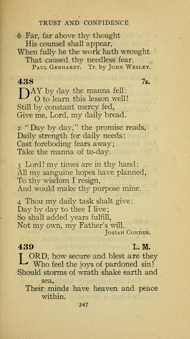 The Methodist Hymnal (Text only edition) page 347