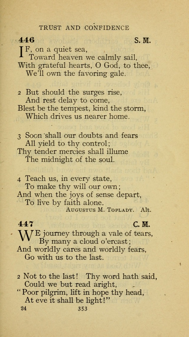 The Methodist Hymnal (Text only edition) page 353