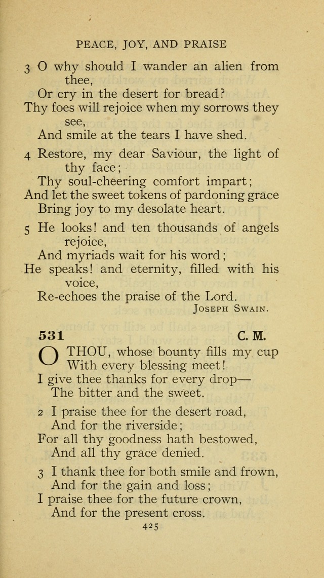 The Methodist Hymnal (Text only edition) page 425