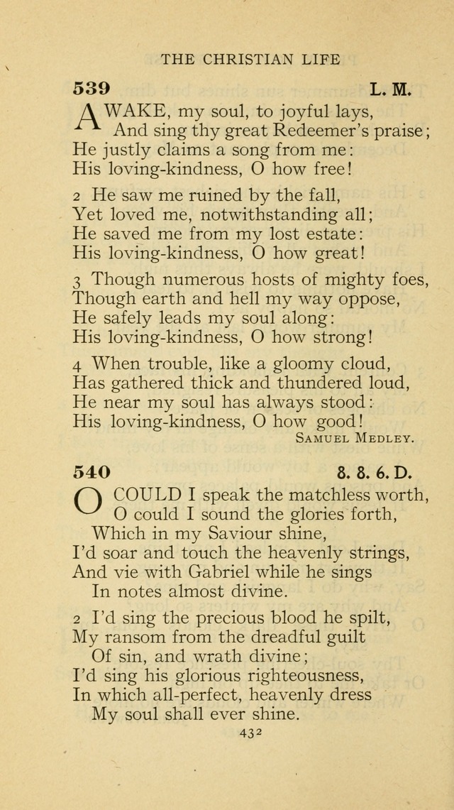 The Methodist Hymnal (Text only edition) page 432