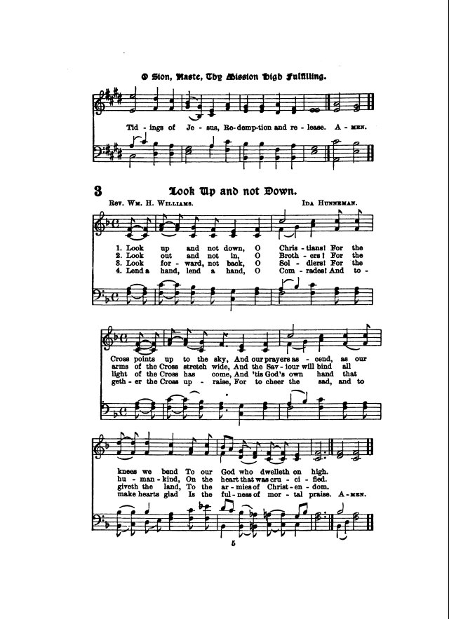 Missionary Hymnal page 5