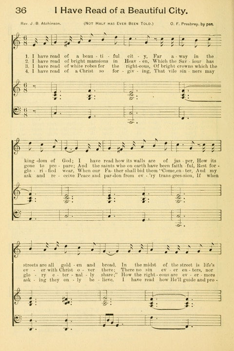 The Mission Hymnal: as adopted by the General Convention at Cincinnati page 36