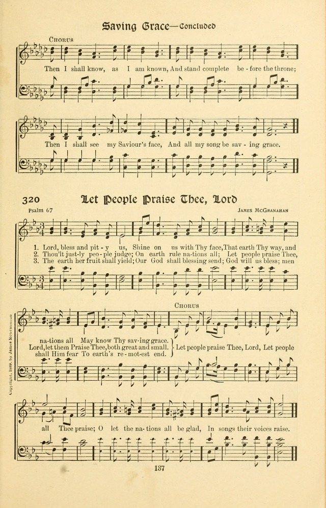 Montreat Hymns: psalms and gospel songs with responsive scripture readings page 137