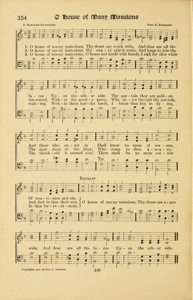 Montreat Hymns: psalms and gospel songs with responsive scripture readings page 168
