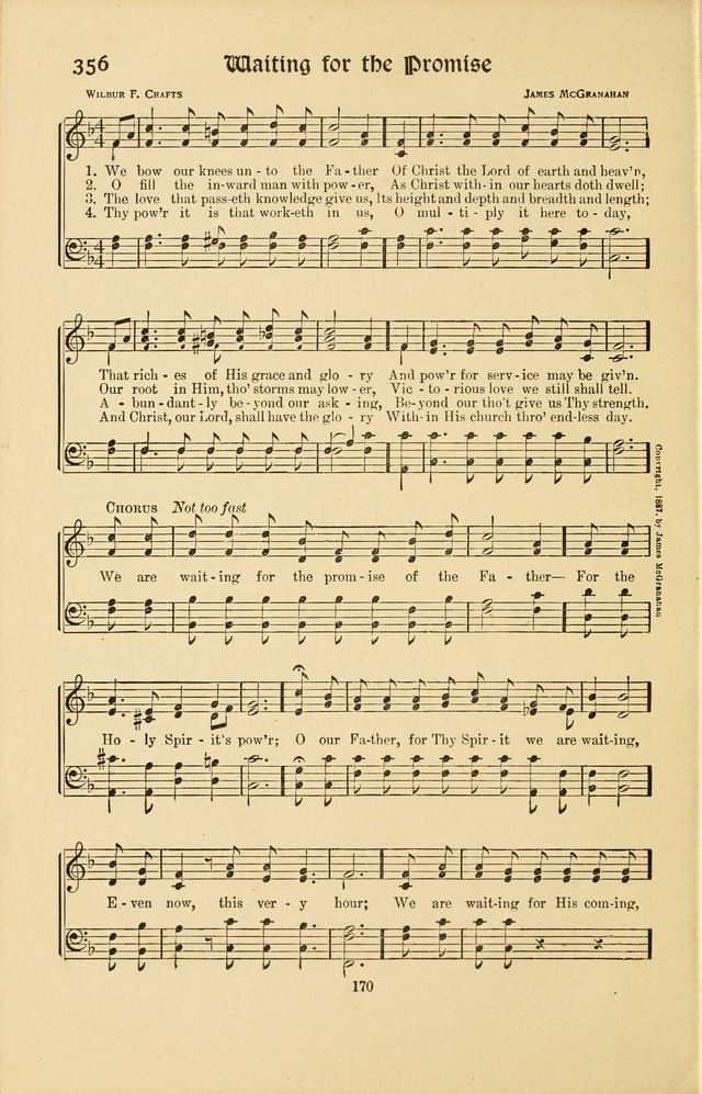 Montreat Hymns: psalms and gospel songs with responsive scripture readings page 170