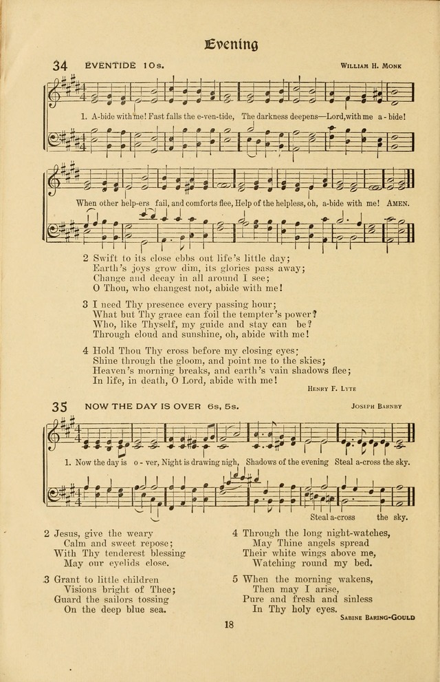 Montreat Hymns: psalms and gospel songs with responsive scripture readings page 18