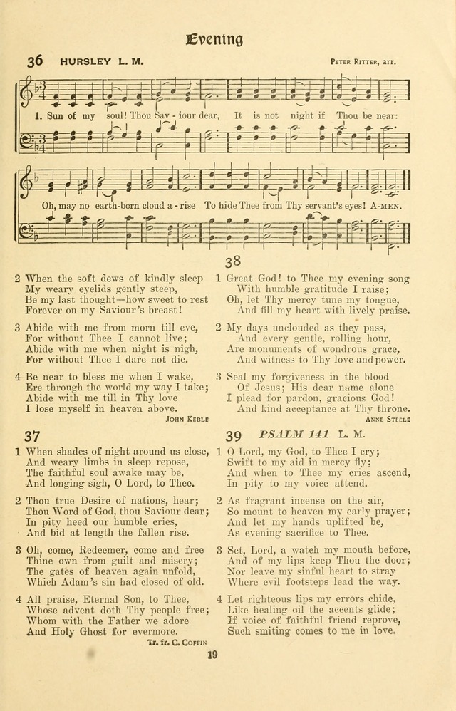 Montreat Hymns: psalms and gospel songs with responsive scripture readings page 19