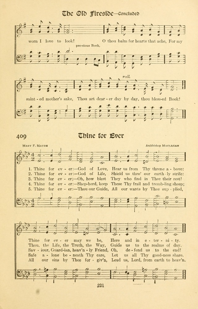 Montreat Hymns: psalms and gospel songs with responsive scripture readings page 221