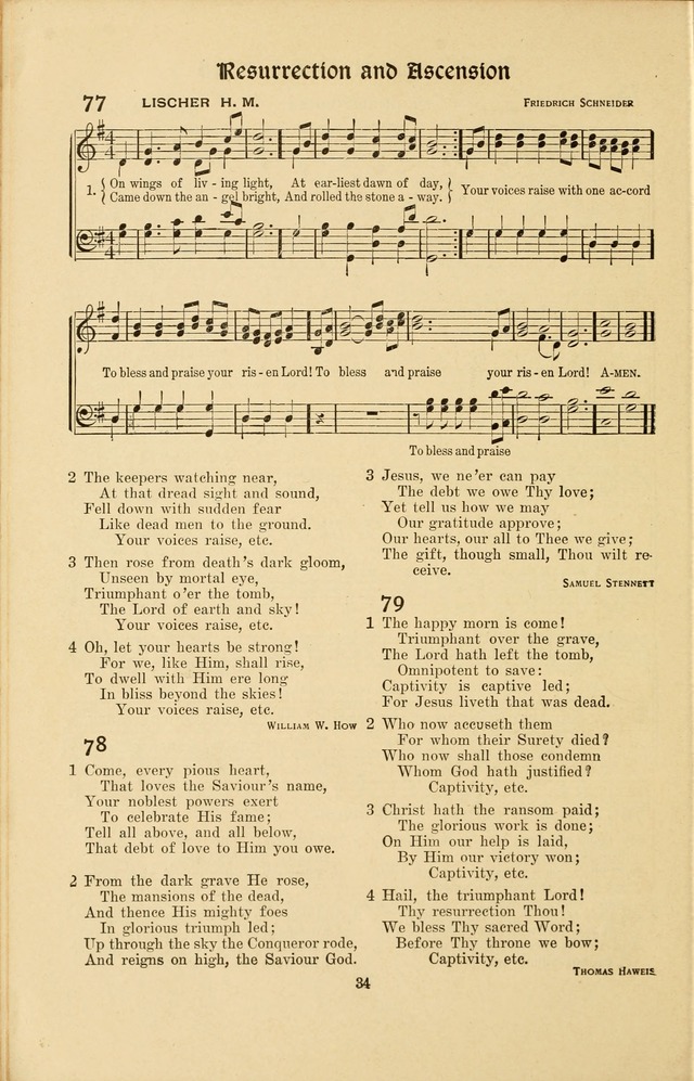 Montreat Hymns: psalms and gospel songs with responsive scripture readings page 34