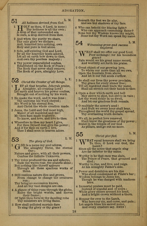 Methodist Hymn-Book page 18