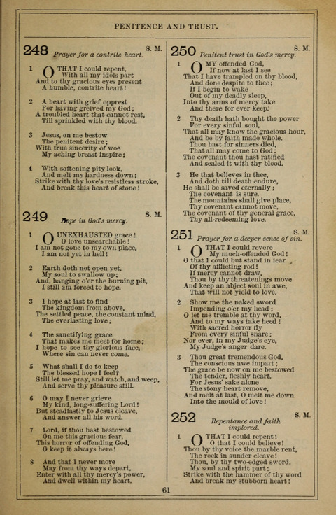 Methodist Hymn-Book page 61