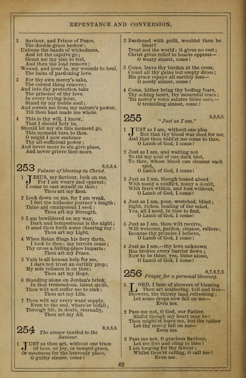 Methodist Hymn-Book page 62