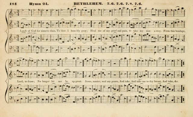 The Methodist Harmonist, containing a collection of tunes from the best authors, embracing every variety of metre, and adapted to the worship of the Methodist Episcopal Church. New ed. page 203