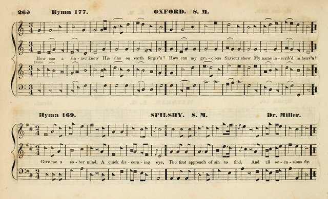 The Methodist Harmonist, containing a collection of tunes from the best authors, embracing every variety of metre, and adapted to the worship of the Methodist Episcopal Church. New ed. page 279