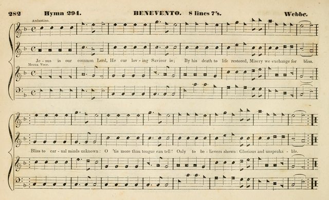The Methodist Harmonist, containing a collection of tunes from the best authors, embracing every variety of metre, and adapted to the worship of the Methodist Episcopal Church. New ed. page 301