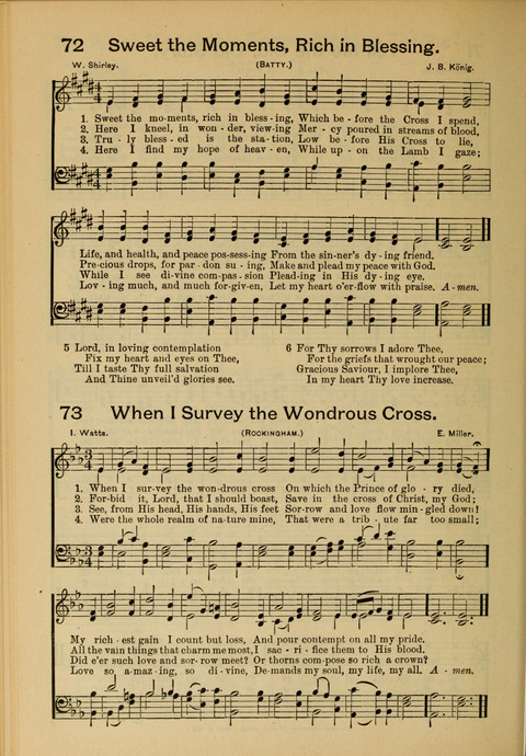 The Mission Hymnal. (Enlarged Edition) page 70
