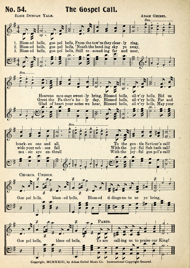 Magnificat: a Hymnal for Sunday Schools page 52