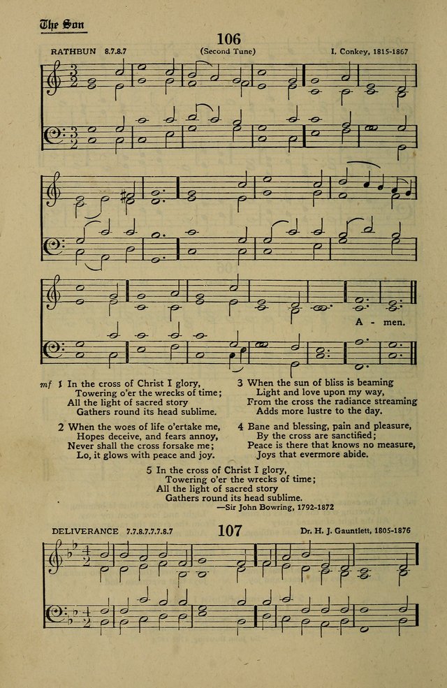 Methodist Hymn and Tune Book: official hymn book of the Methodist Church page 116
