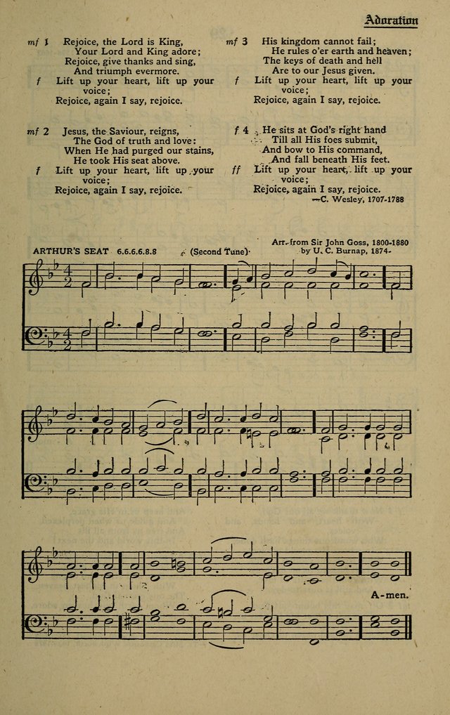 Methodist Hymn and Tune Book: official hymn book of the Methodist Church page 27