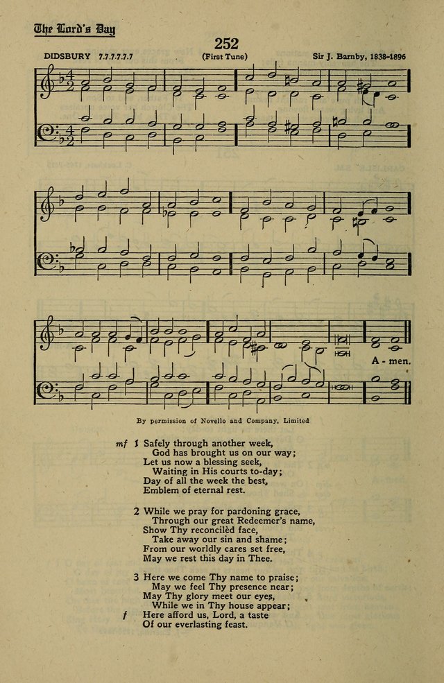 Methodist Hymn and Tune Book: official hymn book of the Methodist Church page 276