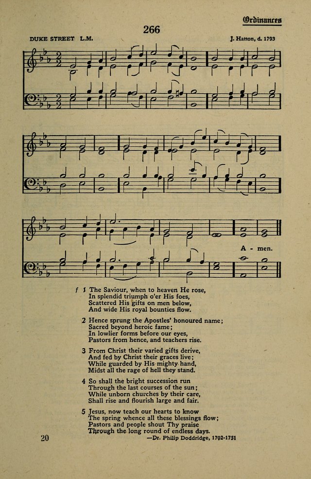 Methodist Hymn and Tune Book: official hymn book of the Methodist Church page 289