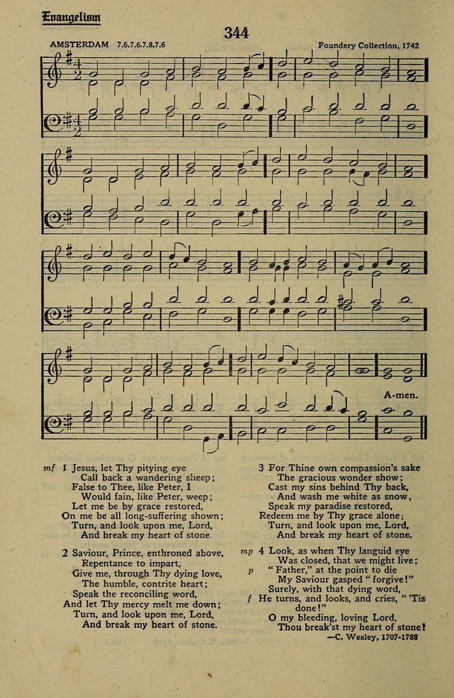 Methodist Hymn and Tune Book: official hymn book of the Methodist Church page 380