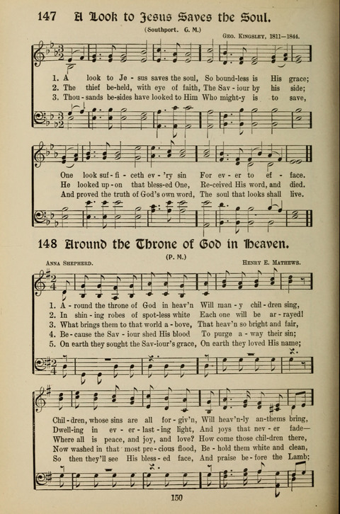 Messages of Love Hymn Book: for Gospel, Sunday School, Special Services and Home Singing page 148
