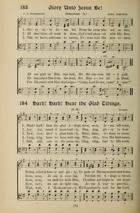 Messages of Love Hymn Book: for Gospel, Sunday School, Special Services and Home Singing page 172