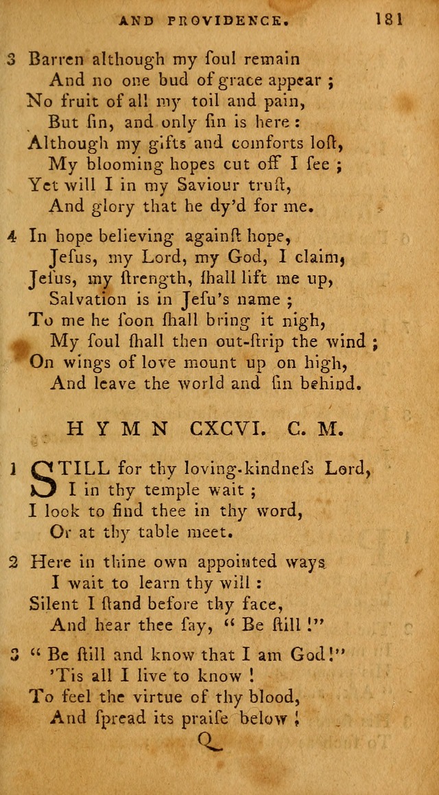 The Methodist Pocket Hymn-book, revised and improved: designed as a constant companion for the pious, of all denominations (30th ed.) page 181