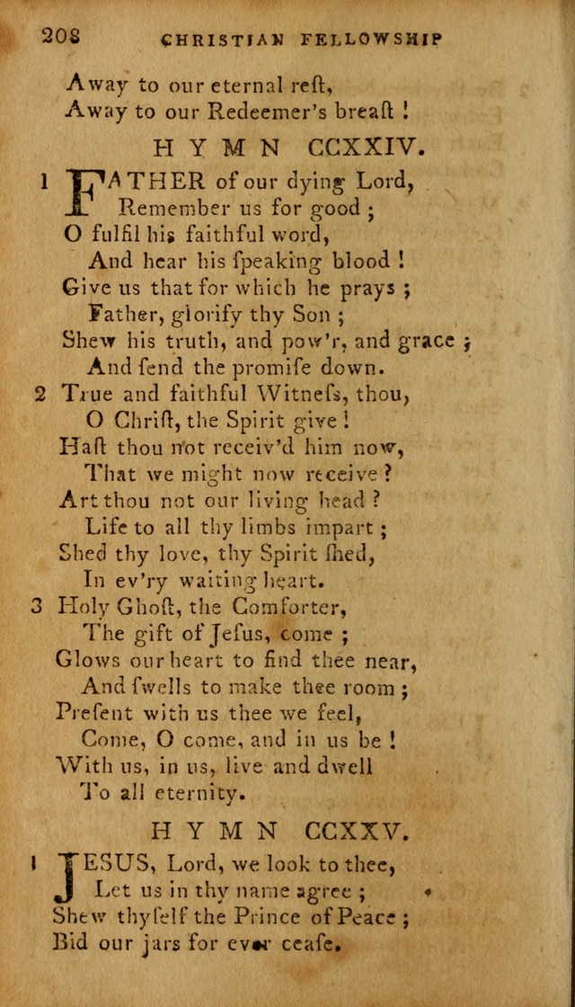 The Methodist Pocket Hymn-book, revised and improved: designed as a constant companion for the pious, of all denominations (30th ed.) page 208