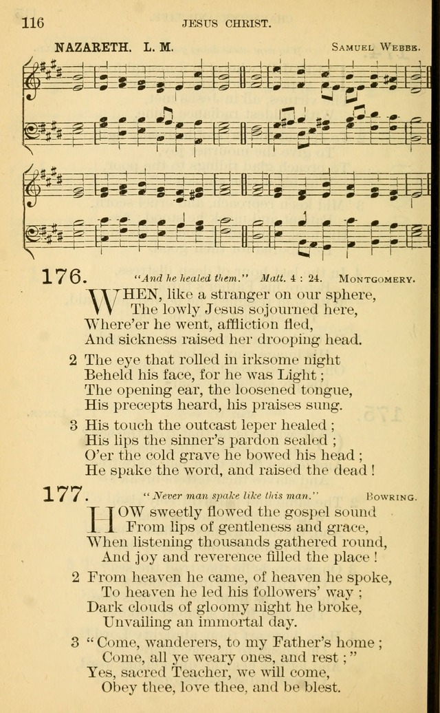 The Manual of Praise for Sabbath and Social Worship page 116