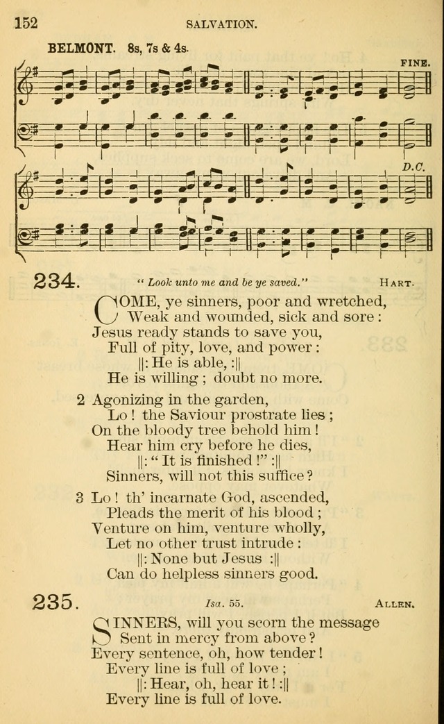The Manual of Praise for Sabbath and Social Worship page 152