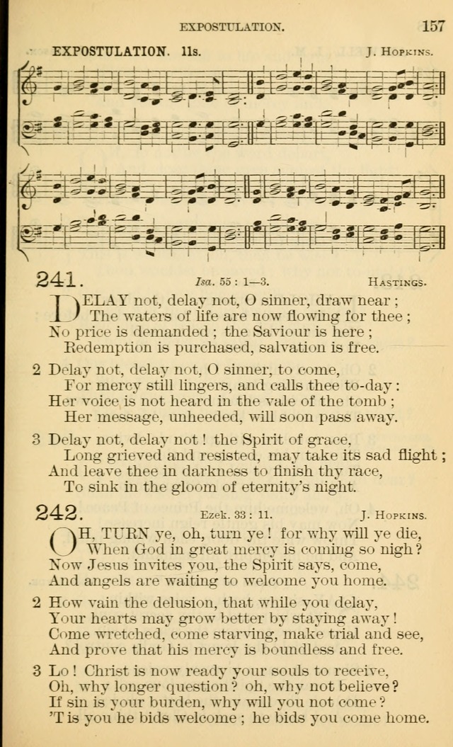 The Manual of Praise for Sabbath and Social Worship page 157