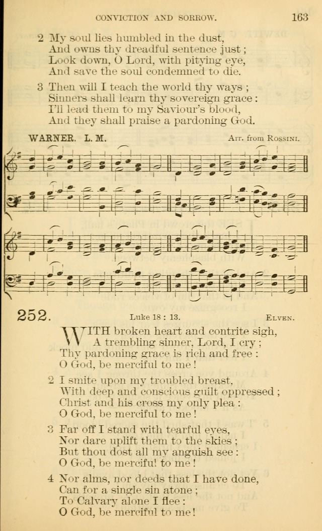 The Manual of Praise for Sabbath and Social Worship page 163