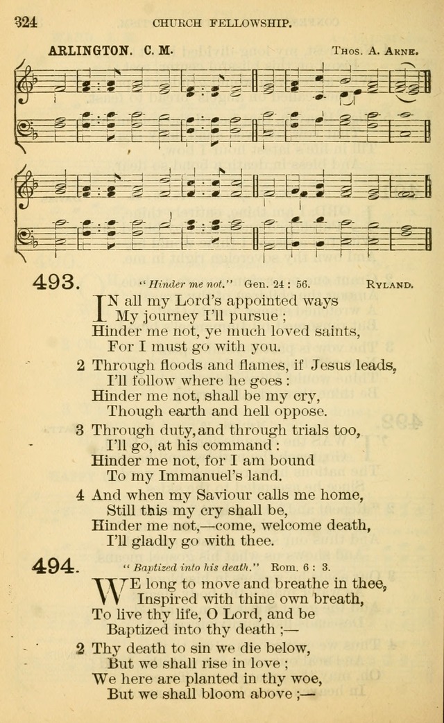 The Manual of Praise for Sabbath and Social Worship page 324