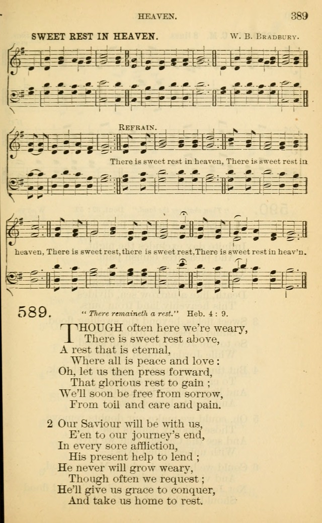 The Manual of Praise for Sabbath and Social Worship page 391