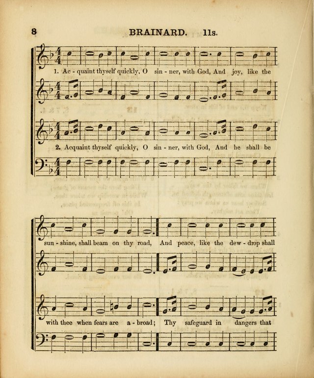 Mission Songs: a collection of hymns and music, designed for Sabbath schools page 8